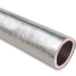 KM Insulated Flex-Vent, 6"x25' Silver Jacket R8 Bag